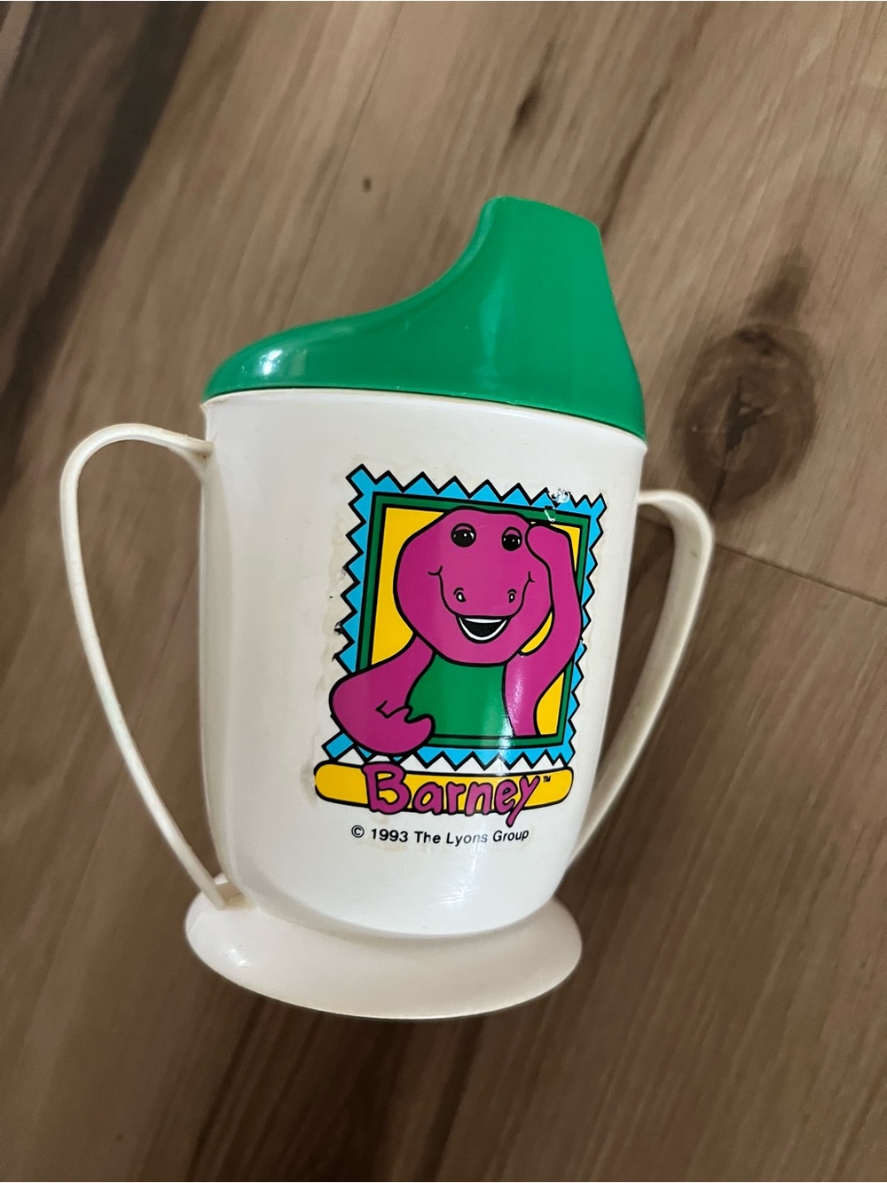 Vintage Barney Sippy Cup